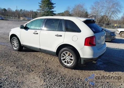 2013 Ford Edge Se z USA, uszkodzony, nr VIN 2FMDK3GC3DBB56174